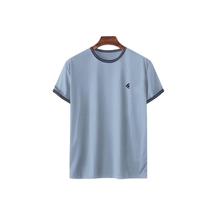 Venta al por mayor de camisetas de marca personalizada con logotipo 100% algodón de primera calidad 180 GSM multicolor hombro caído para hombre de Bangladesh - Product Image 5