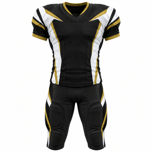Durable Quality Breathable Feature <b>Best</b> Price OEM Service New Arrival Custom Unique Design Men's Winter Half American <b>Football</b> - Product Image 3