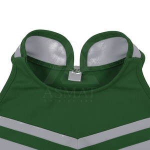 Ensemble de tenue de pom-pom girl professionnelle, design personnalisé, débardeur court et jupe, vêtements de compétition sportive - Product Image 2