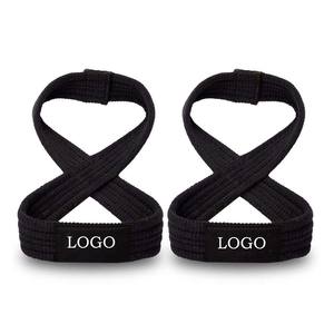 Correas de Levantamiento de Pesas en Forma de 8, Acolchadas con Neopreno, para Entrenamiento de Crossfit, Gimnasio, Levantamiento de Pesas, Diseño Personalizado - Product Image 2