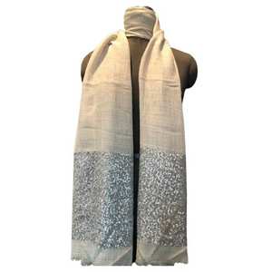 High Quality Wool Stole With Embroidery Work New Design Cotton Shawl/<b>Scarf</b> for Girls Available From <b>Indian</b> Exporter - Product Image 1