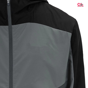 Ensemble de veste coupe-vent et short en deux pièces pour homme, style hiver décontracté, coupe-vent imperméable, couleurs personnalisées, impression numérique - Product Image 5