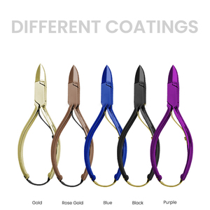 Coupe-ongles professionnel en acier inoxydable robuste, à ouverture large droite/courbe, pour ongles épais des doigts et des orteils - Product Image 2