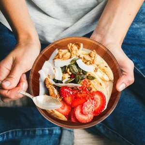 ชามไม้กระถินณรงค์สำหรับเสิร์ฟอาหาร เช่น สลัด ซุป บะหมี่ และอื่นๆ - Product Image 2