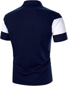 Men's Solid Color Knitted for Shirt Soft Cotton Anti-Wrinkle Casual for Tee Wholesale Custom Embroidered Promotional Wear - Product Image 6