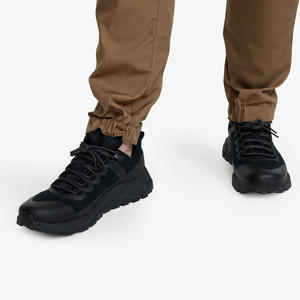 Men's Brown Quick Dry Pants Slim Fit Zip Fly Elastic Waist With Pockets All Seasons Outdoor Hiking Wear - Product Image 5