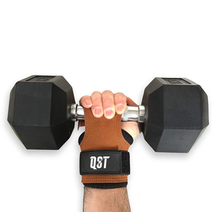 Poignées de gymnastique suspendues pour Cross Fit, haltérophilie, athlétisme, entraînement, protection des paumes, coussinets de poignet, équipement de fitness, logo personnalisé - Product Image 3