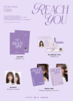 (YERIN) Mini4 [REACH YOU] Versión Plataforma Álbum Oficial de Kpop Coreano en CD, QMMD0537, Para Todas las Edades