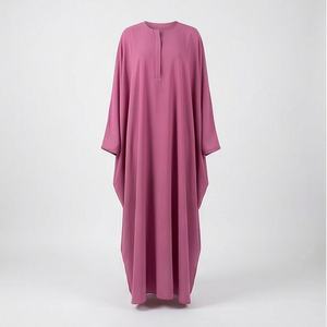 Abaya Khimar polyvalente et tendance, vêtements islamiques pour femmes de haute qualité, polyester, broderies, patchs, couleur personnalisée - Product Image 1