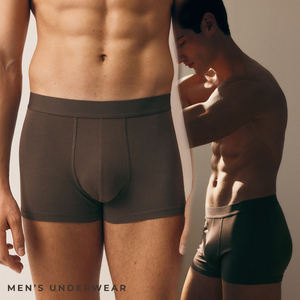 Calzoncillos Bóxer de Algodón Orgánico de Cintura Media para Hombre, Alta Calidad OEM, Ecológicos y Transpirables, Proveedor al por Mayor de Bangladesh - Product Image 2