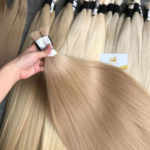 Cheveux Minh Khang Premium : Cheveux vietnamiens en vrac de haute qualité, lisses, Remy, doux, soyeux, vierges, non traités, de luxe, 100g - Product Image 1