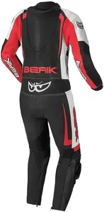 ชุดแข่งรถมอเตอร์ไซค์หนังแท้ Berik Race-X สีดำ ขาว แดง แบบชิ้นเดียว - Product Image 3