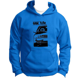 Sudadera con Capucha Personalizada con Parche de Chenille, Bordado de Letra S, Estilo Universitario, Color Blanco, Felpa de Algodón Grueso - Product Image 4