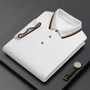Polo personnalisé pour homme, chemise de golf décontractée, manches courtes, uni, bleu royal, polos de sport et d'entraînement - Product Image 3