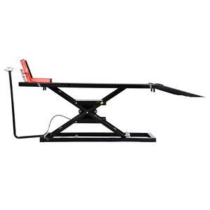 Tavolo Sollevatore Pneumatico per Moto Resistente 1500 libbre, Altezza Regolabile 8.6-31'' - Nuovo Supporto per Riparazione Moto - Product Image 1