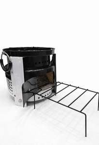 Estufa de Leña para Vida Aislada, Estufa de Leña con Ladrillos Refractarios, Estufa de Leña con Kit de Tubo de Triple Pared - Product Image 5