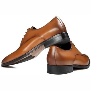 Botas de Tobillo de Cuero Genuino Hechas a Mano al por Mayor, con Punta Cuadrada, para Otoño, Color Marrón, Formales y Casuales - Product Image 6