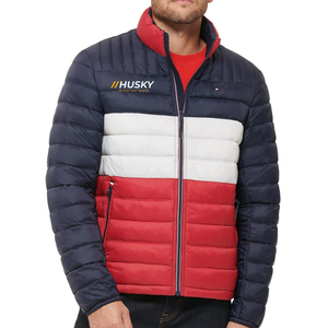 OEM ODM Custom Winter Classic Stand Collar Waterproof Windbreaker Thick Quilted <b>Jacket</b> Camouflage <b>Long</b> Casual Zipper <b>for</b> <b>Men</b> - Product Image 5