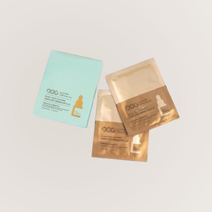 Masque facial en feuille Obako Anti-rides par GJD, masque hydratant raffermissant anti-rides, lot de 1 boîte de 5 masques en feuille stériles à l'acide hyaluronique pour le visage - Product Image 1