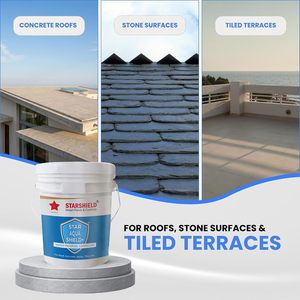 Star Aqua Shield Plus Heat Proof Waterproof Roof Coating for Metal Concrete Terrace and Commercial Buildings - Product Image 5
