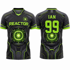 Jersey de Entrenamiento para Gaming, Resistente a la Decoloración, Vibrante, Exclusivo, Original, Elegante, Contemporáneo, Decoración con Identidad de Marca para Esports - Product Image 5