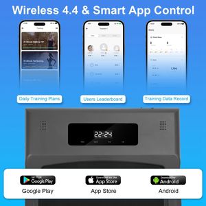 Tapis Roulant Pieghevole 2-in-1 per Camminata e Jogging con Controllo Wireless tramite App, Installazione Gratuita, Telecomando, Ideale per Ufficio - Product Image 5