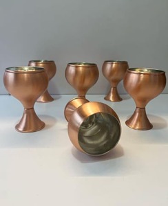 Vaso de Agua de Cobre Estilo Heritage, Diseño Legacy, Acabado Liso, Vaso de Agua de Cobre al por Mayor - Product Image 3