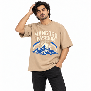 T-shirts pour hommes de haute qualité 170 GSM 100 % coton, impression personnalisée, vente en gros, t-shirt vierge, logo personnalisé, t-shirt oversize pour hommes - Product Image 2