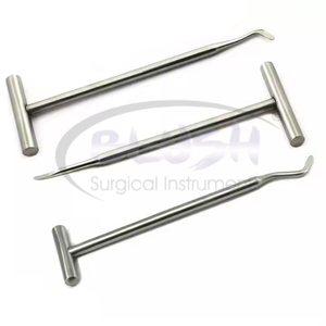Dental Implant Elevators Luxating Root Tip Tooth Extraction PDL Sinus Lift Steel Manual Ergonomic Grip By <b>Blush</b> Surgical - Product Image 4