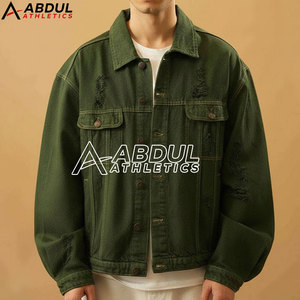 Everyday Style Jeans Winter Jacket For Men Warm <b>Padded</b> Design Modern Look Ideal For Winter Casual Outfits - Product Image 2