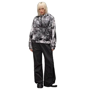 Sweat à capuche unisexe vintage en coton 100% imprimé par sublimation, fabrication OEM, étiquette privée, mode personnalisée, streetwear tendance - Product Image 3