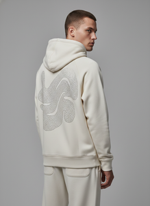 Sweat à capuche OEM en coton épais 480 g/m² avec strass, pour homme, délavé à l'acide, style vintage, coupe oversize, streetwear, marque privée - Product Image 4