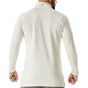 Custom High Quality <b>Hoodies</b> Plain Men's Oversize 1/4 Zip Raglan Sleeve Fitted Pullover Gym <b>Workout</b> <b>Hoodies</b> Sweatshirts - Product Image 3