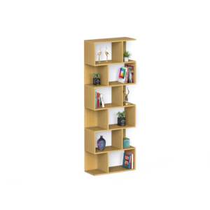 Étagère à livres autoportante Crosbon en teck européen, gamme Premyrr - Product Image 6