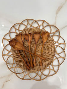 Cuillère à thé en bois du Vietnam, faite à la main, petit ustensile de cuisine, vaisselle en bois naturel du Vietnam - Product Image 3