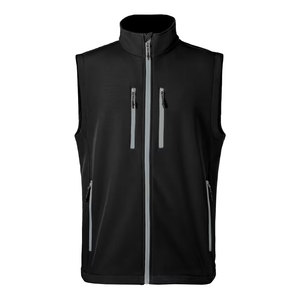 Gilet de golf pour homme 2026 coupe-vent respirant léger - Veste sans manches softshell avec poches 100% polyester de qualité supérieure - Product Image 1