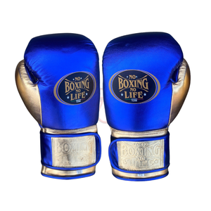 Guantes de Boxeo de Entrenamiento No Boxing No Life, Diseño de Dedos Completos, Cierre de Gancho y Bucle, Cuero Vacuno, Absorción de Humedad, Secado Rápido - Product Image 2