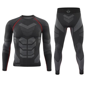 Conjunto de Camiseta y Pantalones de Jiu Jitsu para Hombre, Transpirable, Anti-UV, de Secado Rápido, para Boxeo, Gimnasio, Invierno, 220g, 4 Piezas/Conjunto - Product Image 3