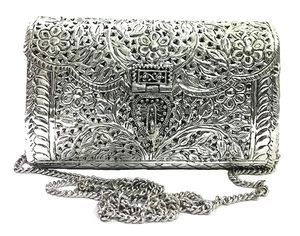 Pochette Classique Faite à la Main en Laiton – Élégante, Personnalisable et Abordable – Sac à Main Métallique pour Femme, Idéal Soirées, Mariages et Cérémonies M/S SHAAD - Product Image 5