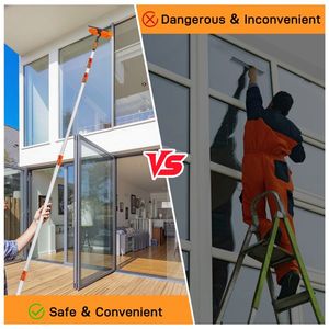 Perche télescopique de 4 à 24 pieds pour outils de nettoyage (uniquement) - Product Image 5