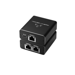 Répartiteur <span class=keywords><strong>Ethernet</strong></span> Gigabit 1 à 2 ports RJ45, adaptateur de partage de câble LAN 1000 Mbps pour routeur - Product Image 1