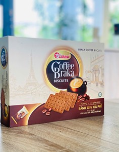 ODM en gros directement de l'usine et échantillons gratuits 360g |    Goût intense de café, biscuits au café Braka, biscuits croustillants et sucrés - Product Image 6