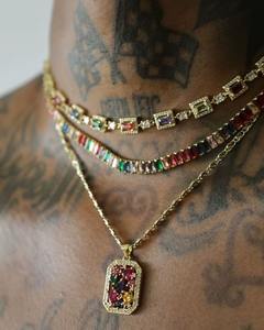 Collar de Cadena de Diamantes Moissanite de Lujo, Estilo Hip-Hop, para Hombre y Mujer, Disponible para Exportación - Product Image 3