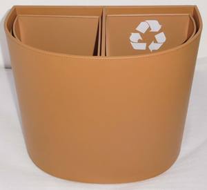 Poubelle ovale pour usage hôtelier - Product Image 1