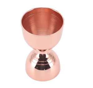 Copper Beer Jigger Glass New Arrival Metal Jigger Cocktail <b>Measuring</b> Copper Plated Jigger Glass At Best Price - Product Image 4