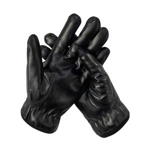 Gants de moto en cuir unisexe à écran tactile, longueur poignet, qualité supérieure, doublure respirante en cachemire, vente en gros - Product Image 6