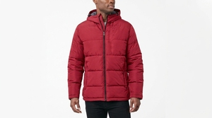 Chaqueta Acolchada con Aislamiento para Hombre, con Capucha y Cierre Completo, para Invierno, Casual, para Exteriores - Product Image 4