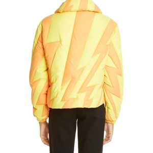 Veste matelassée pour homme, nouveau design, haute qualité, col montant personnalisé, veste d'hiver pour homme, prix bas, vente en gros - Product Image 2