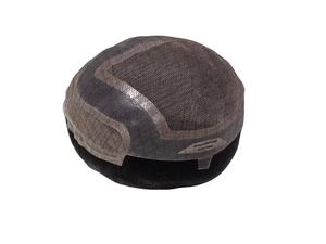 Taz วิกผมสำหรับผู้ชายวิกผมวิกผมวิกผมแบบลอนคลื่นลึกทำจากผมเลมี้อินเดียและผมมนุษย์บังคลาเทศ - Product Image 3