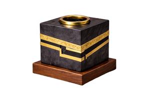 Brûleur à Bakhoor Arabe Madkhan de Luxe en Bois Massif, Porte-Encens Aromatique Oud Mabkhara, Décoration d'Intérieur Moyen-Orientale - Product Image 4